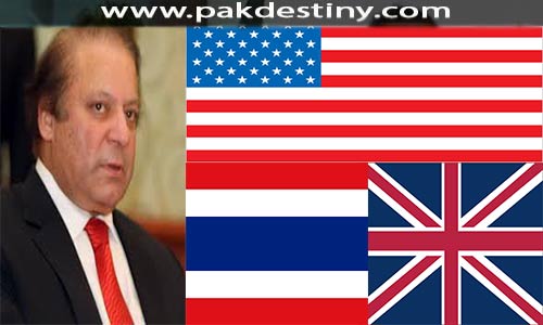 Nawaz-Sharif-chided-for-not-cutting-short-his-foreign-tour-at-this-testing-time-pakdestiny-nawaz-sharif-usa-uk-thailand-flags