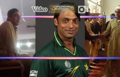 Another side of Shoaib Akhtar. Watch him doing Tableegh in a Masjid