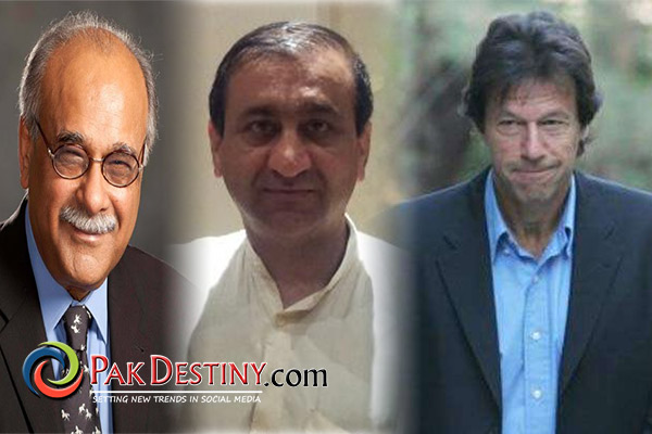 Imran Khan , Najam Sethi , Mir Shakil