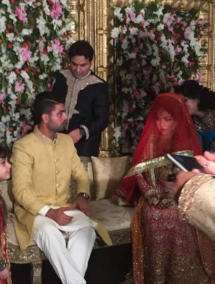 Selfie-King Ahmed Shahzad got hitched this weekend (13)