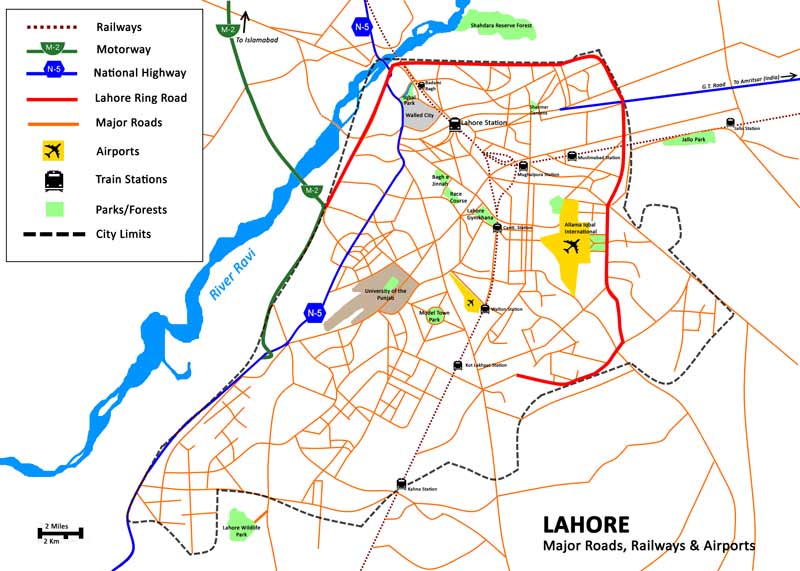 Lahore_Map