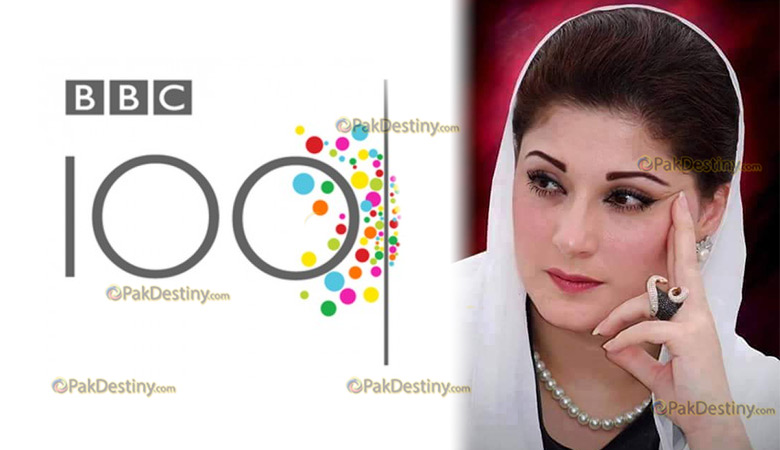 maryam nawaz bbc 100
