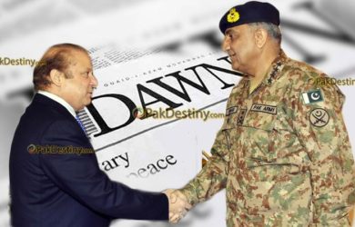 nawaz sharif, general naveed qamar bajwa,dawn leaks