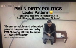 Picture Leaked : Hussain Nawaz leaked photo during JIT investigation