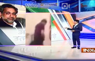 india tv report khaqan abbasi usa secruity checking take off clothes