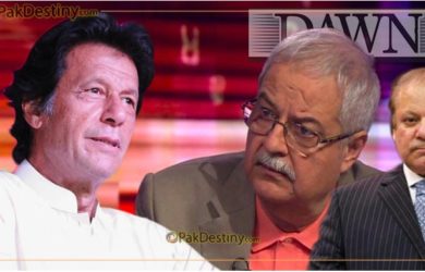 For the first time Dawn is accused of openly siding with Nawaz and PMLN