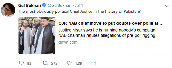 gul bukhari targets justice saqib nisar