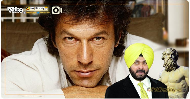"Treacherous" Sidhu goes all praise for Imran Khan. Calls him "Bigger than a Greek God"