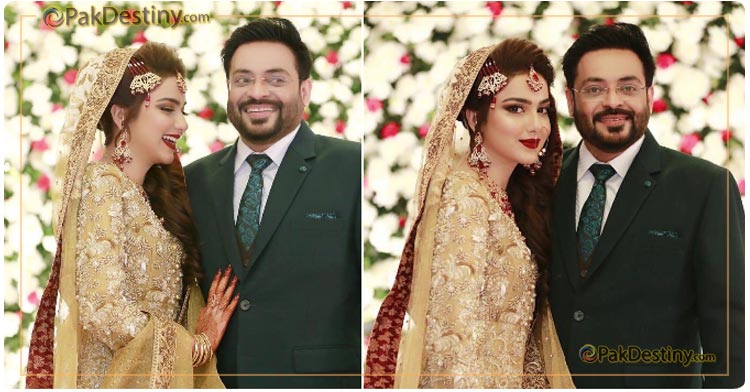 aamir liaquat syeda tubar anwar wedding marriage photoshoot