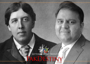 oscar wilde,fawad chaudhry,From spewing venom against Sharifs and Zardaris to quoting Oscar Wilde for his new job... Fawad Chaudhry appears in new role in old drama