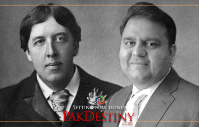 oscar wilde,fawad chaudhry,From spewing venom against Sharifs and Zardaris to quoting Oscar Wilde for his new job... Fawad Chaudhry appears in new role in old drama
