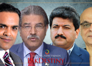 Four anchors - Hamid Mir, Kashif Abbasi, Mohammad Malick and Sami Ibrahim - snubbed by court for politicising Nawaz bail