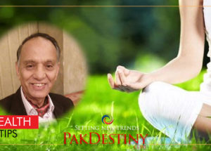 Breathe consciously to remain in the present moment By Col Wajid Hussain