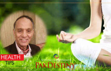 Breathe consciously to remain in the present moment By Col Wajid Hussain