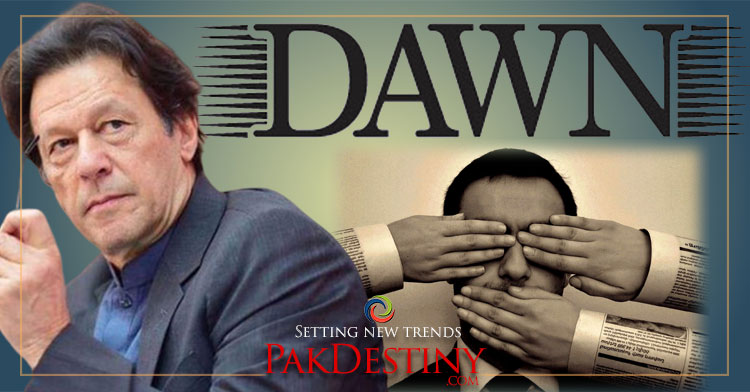 Dawn puts up a brave face against PTI government's strong steps to muzzle free speech -- not bothered about ads ban