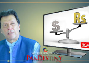 PM Khan yet to watch TV to know that dollar has again stated crushing rupee
