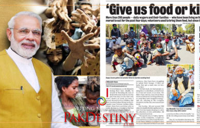 "Give us food or kills us" -- human misery at a huge scale in India because of Modi's impracticable lockdown measures and anti-Muslims actions