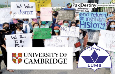 Justice for Cambridge O & A level affectees -- LUMS urged to review its policy