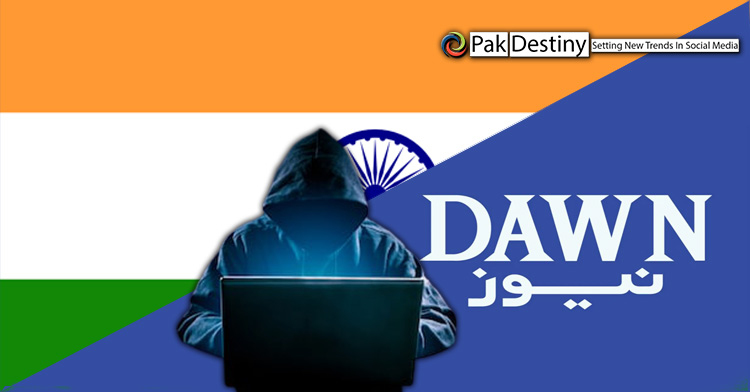 Showing Indian flag on Dawn News shrouded in mystery -- had Indians hacked it's system?