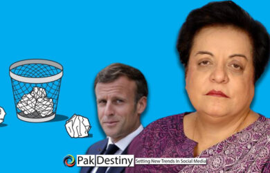 Fear of getting banned for Europe travel, Dr Shireen Mazari chickens out and deletes her anti-France tweet