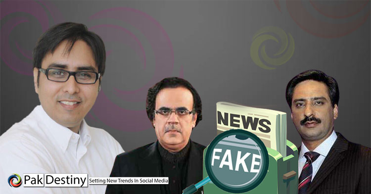  Shahbaz Gill schools and shames TV anchors Javed Chaudhry and Dr Shahid Masood on 'FAKE NEWS'