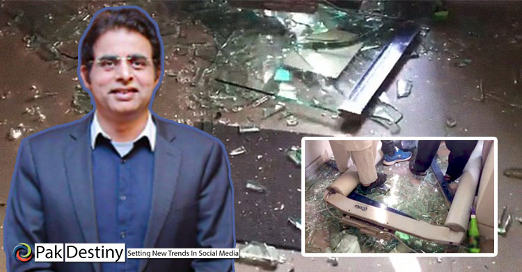 How GeoNews' so-called 'genious' Irshad Bhatti causes attack on its Karachi office?