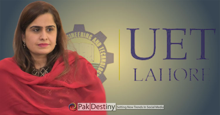 UET Lahore appoints first female engineering Professor dr saima yasin in 100 years 