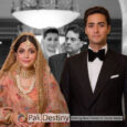 junaid safdar with with his wife ayesha saif khan on his marriage nikah ceremony