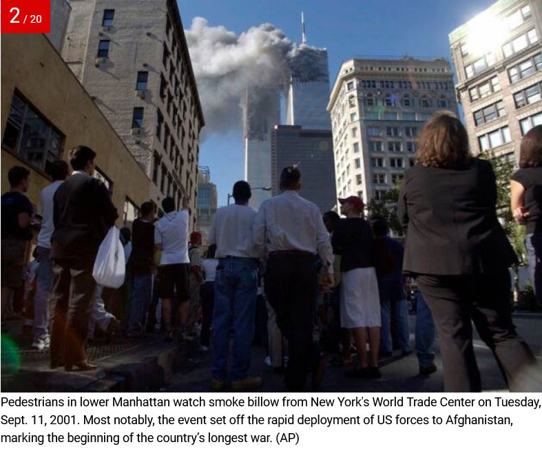 20 pictures that tell the tale of 20 years ago 9/11 episode