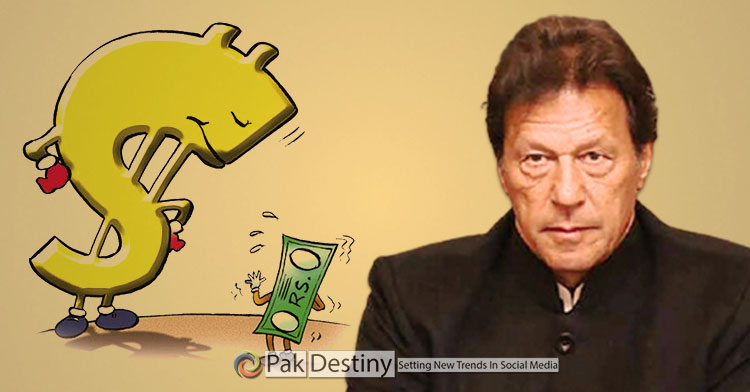 Dollar knocks off Rupee and PM Imran Khan is watching over helplessly