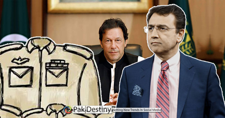 Anchor Moeed Pirzada turns his guns at establishment for his love for PM Khan?