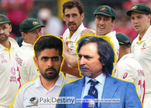 PCB 'timid' boss Rameez Raja and Babar Azam appear frightened from 'mighty' Aussies thus making dead pitches in ongoing test series