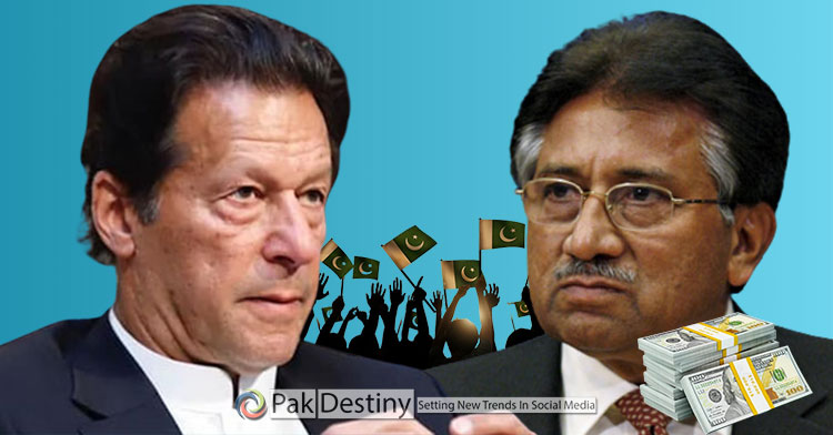 Imran Khan sees Musharraf the man who sold Pakistanis against US dollars