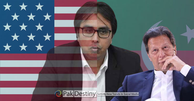 Shahbaz Gill stuck in love of America and Imran Khan -- wants to flee Pakistan for the US