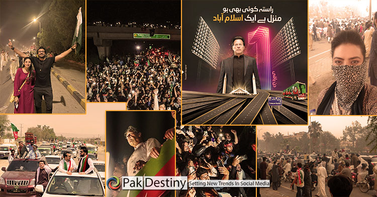Imran Khan's long march through eyes of lense
