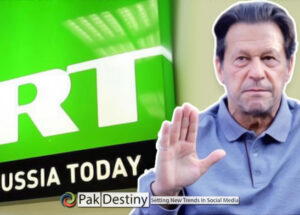 Russia Today (RT) and other foreign channels giving extensive coverage to Imran Khan after PEMRA ban
