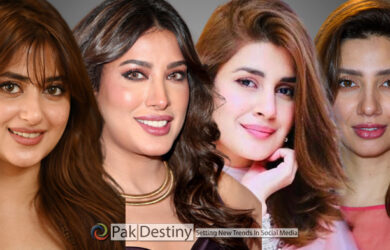 Four top Pakistani actresses trending on social media especially Twitter for wrong reasons