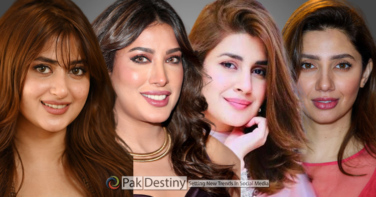 Four top Pakistani actresses trending on social media especially Twitter for wrong reasons