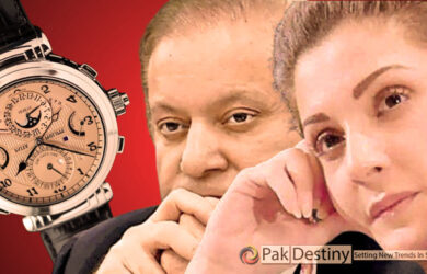 Big revelation -- Nawaz got at least three wristwatches from Toshakhana besides a number of other gifts -- Maryam upset over uncle's decision to make Toshakhana gifts public that tarnished her family image badly