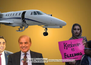 Why Shehbaz & Bilawal choose to go UK and India on special plane while Pakistan is cash-strapped -- Bilawal needs to speak for Kashmiris in India