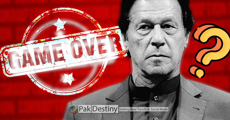 Game over for Imran Khan and PTI? This question repeatedly being asked among political circles -- Does anyone has it's answer?