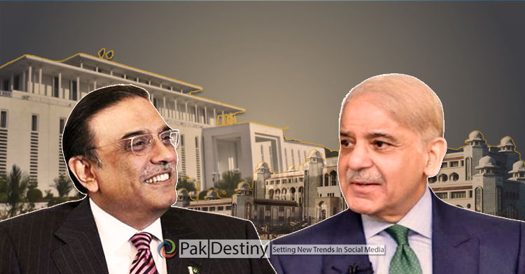 NA speaker goes to PMLN and chairman Senate to PPP -- Shehbaz be PM and Zardari be President -- PMLN and PPP agreement
