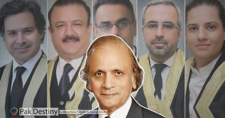 Ex-CJP Jilani, a nominee of PMLN for caretaker PM post, will probe allegations on intelligence agencies to pressure judges for desired verdicts