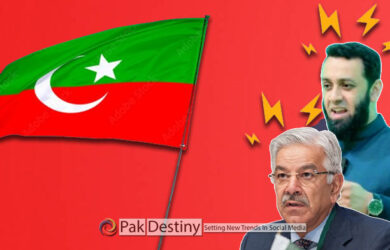 PTI lambasted Atta Tarar and Khawaja Asif for politicizing army martyrs for their cheap political gains