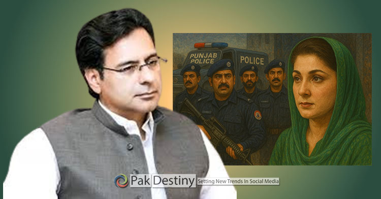 If police can rig an entire election, stealing government-issued weapons is hardly a challenge, Moonis Elahi taunts Punjab police and Maryam Nawaz