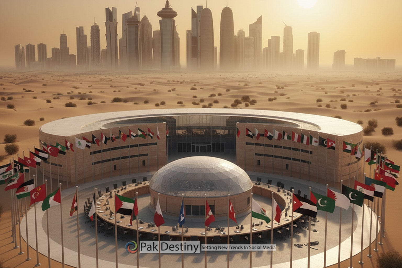 60 countries heads gathered in Doha to produce a decisive response to Israel but they failed to do so?