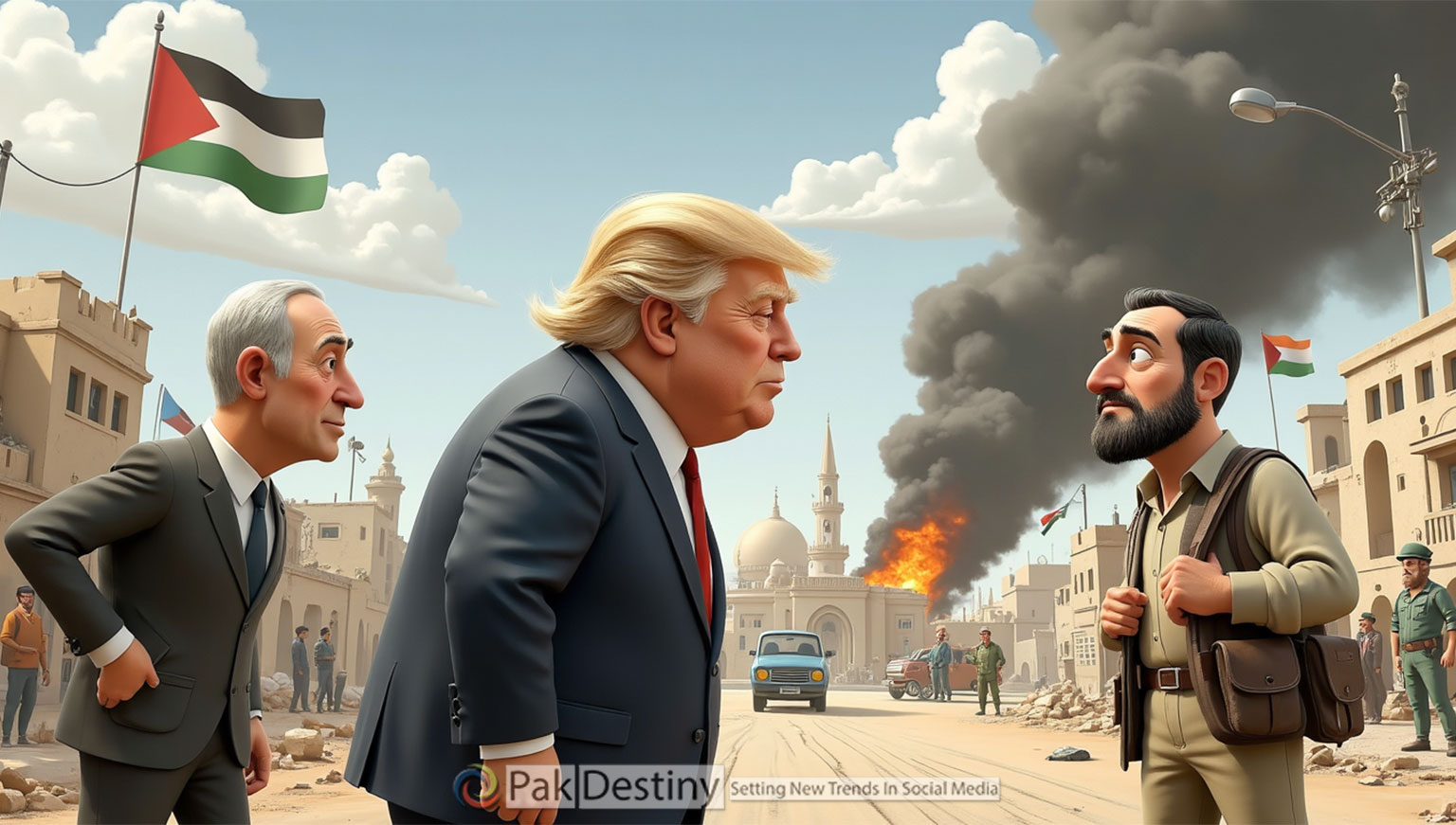 Hamas has two days to accept Gaza Peace Plan or face the wrath of Trump and Netanyahu -- Palestinians are at the edge