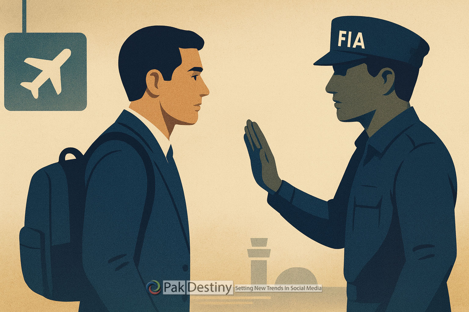 FIA must not harass travelers based on mere suspicion