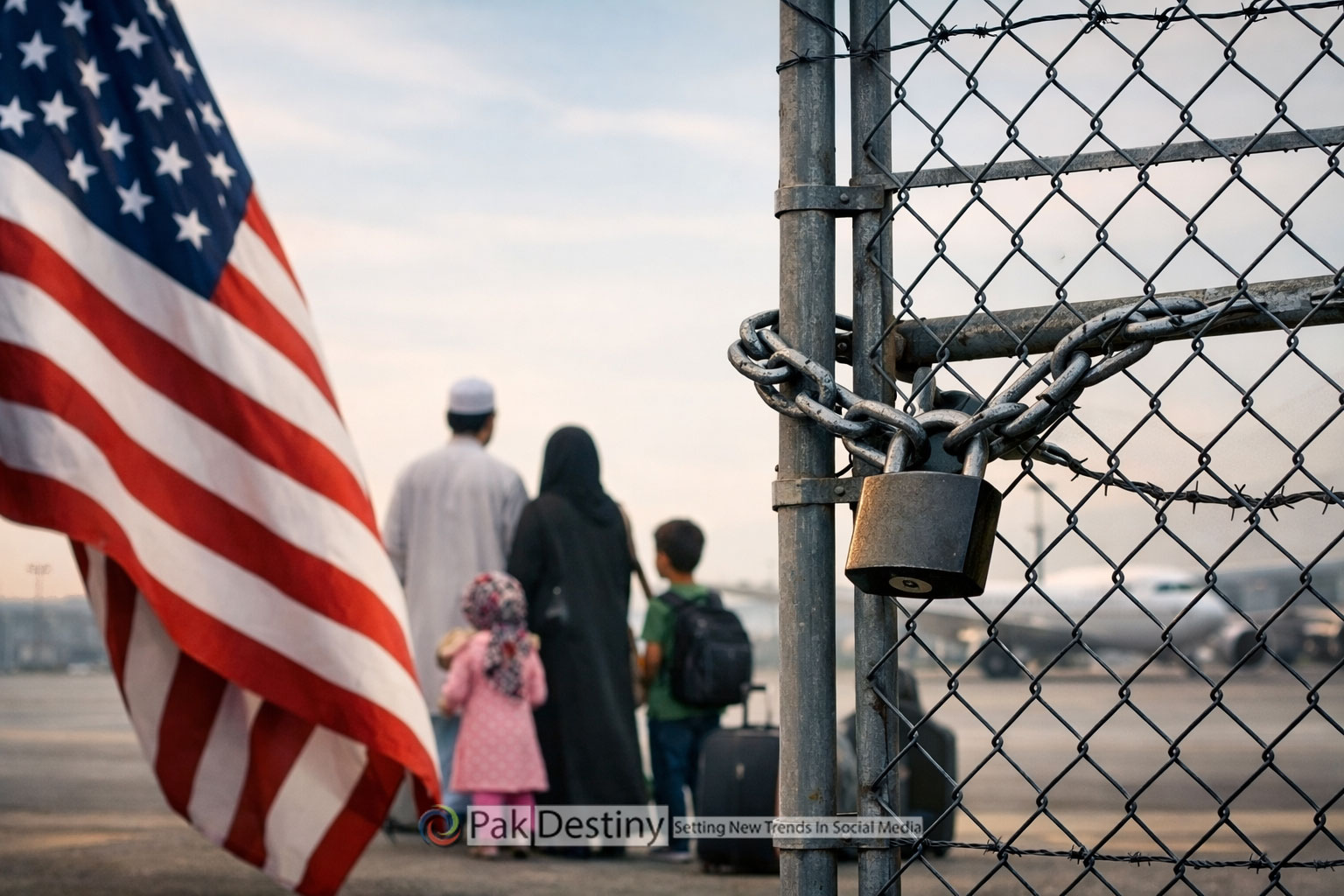 America hits Pakistan -- suspending immigrant visas for Pakistan and 74 other countries mostly Muslim