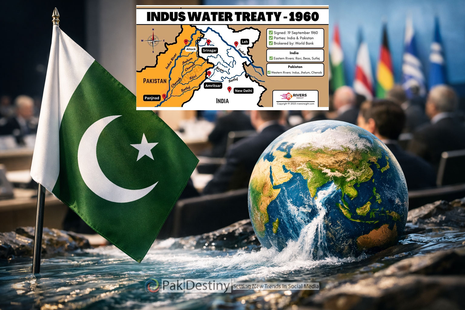 Pakistan’s Stance on the Indus Water Treaty (IWT) Lauded at Global Forum